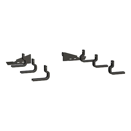 Luverne Truck Equipment 09-C F150 STANDARD/SUPER CAB/SUPER CREW W2W MEGASTEP BRACKET KIT 570929